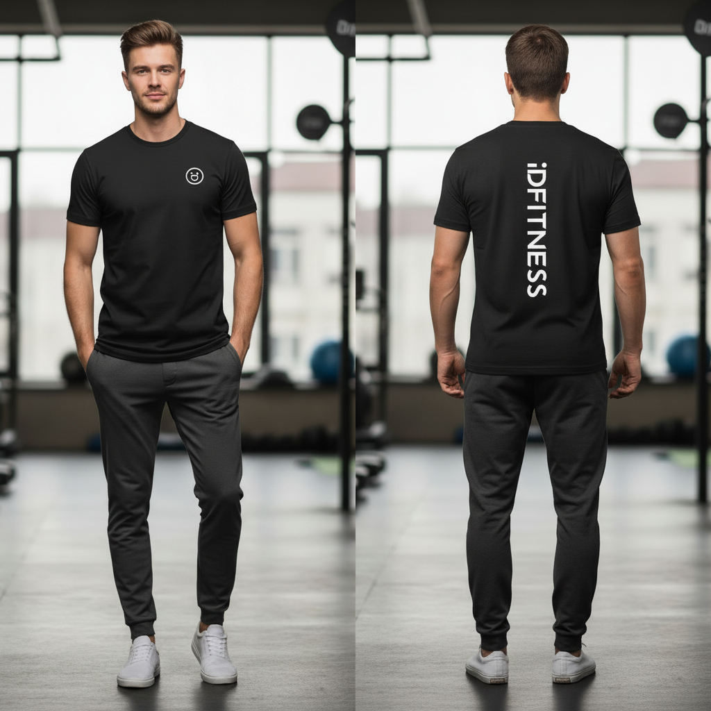 iDACTIVE & iDFITNESS Tees – Gym & Everyday T‑Shirts