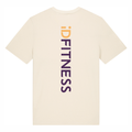 iDFITNESS Vertical Signature Tee - Natural raw