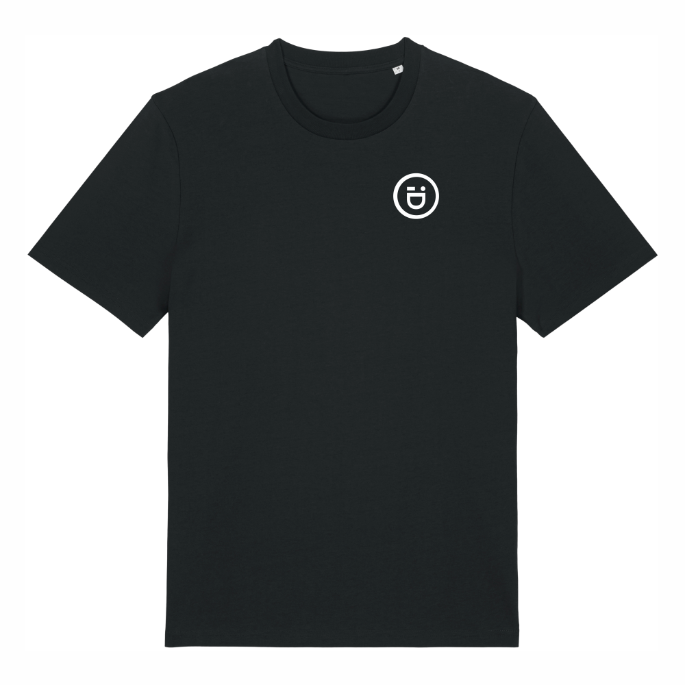 iDFITNESS Vertical Signature Tee – Black