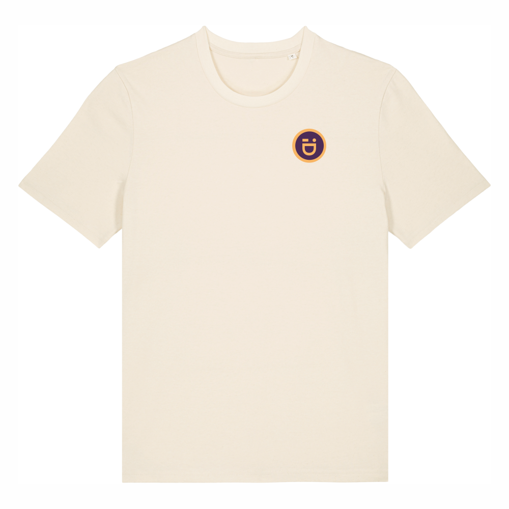 iDFITNESS Vertical Signature Tee - Natural raw