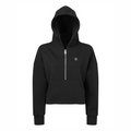 iD Women's TriDri® Half Zip Oversized Fleece Hoodie