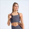 iD Women's TriDri® Recycled Luxe Sports Bra - Grey